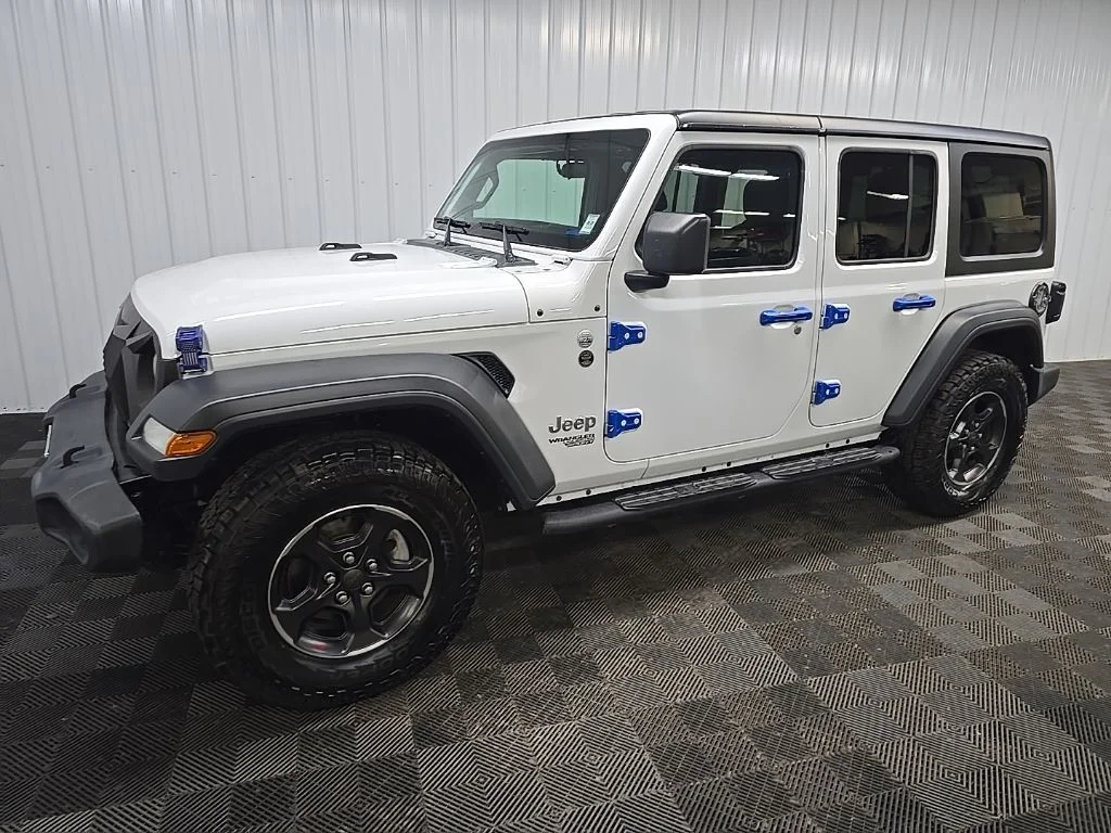 Used 2019 White Jeep Unlimited Sport S image 6