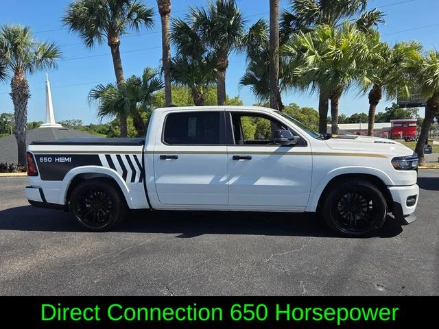New 2026 Bright White Clear-Coat Exterior Paint RAM DC650 Hemi Supercharged image 8
