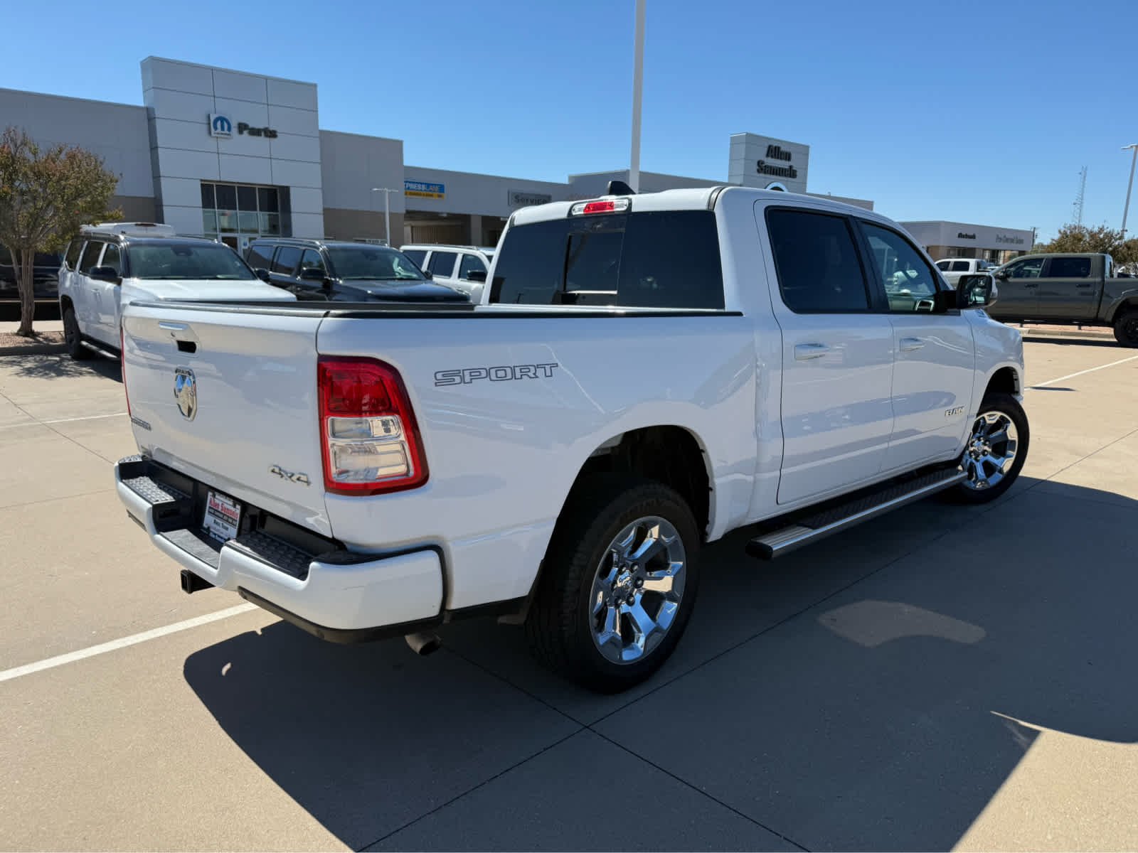 Used 2023 Bright White Clearcoat Ram Big Horn image 6