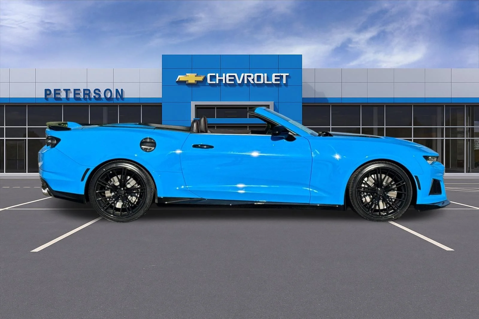 Certified Used 2023 Blue Chevrolet ZL1 image 3