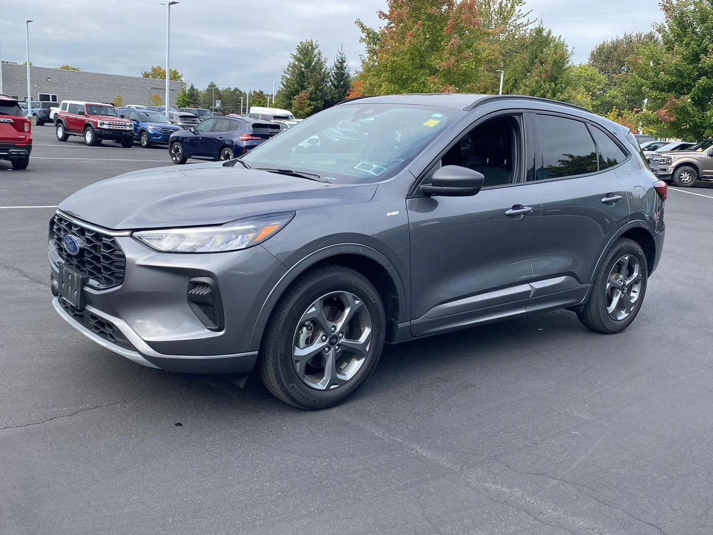 Used 2023 Carbonized Gray Ford ST-Line image 6