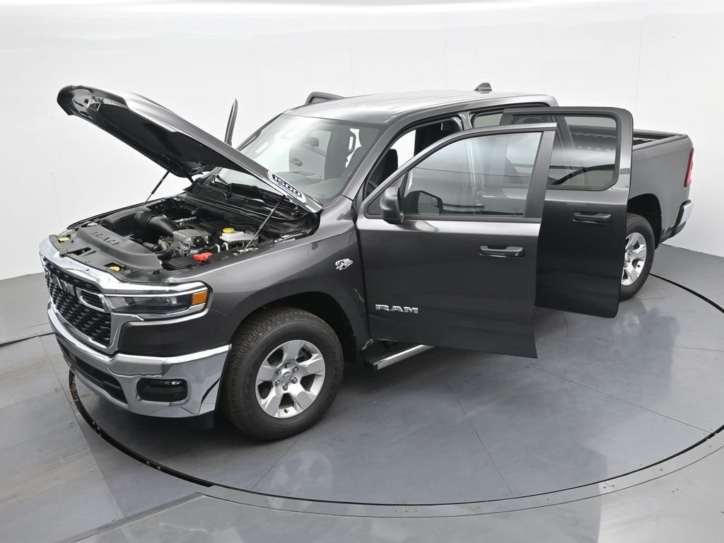 New 2026 Granite Crystal Metallic Clear-Coat Exterior Paint RAM Big Horn/Lone Star image 44