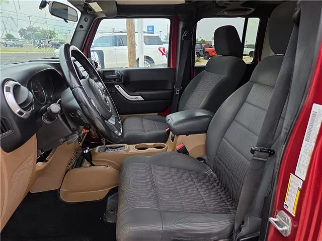 Used 2011 Red Jeep Sahara 4x4 image 12