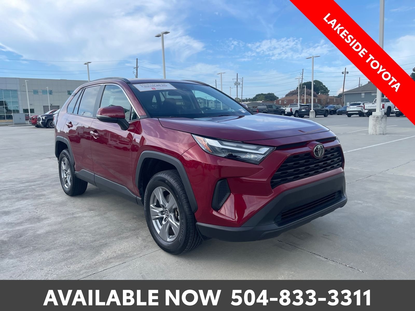 Certified Used 2025 Red Toyota XLE image 8