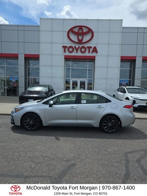 New 2026 Classic Silver Metallic Toyota  SE image 2