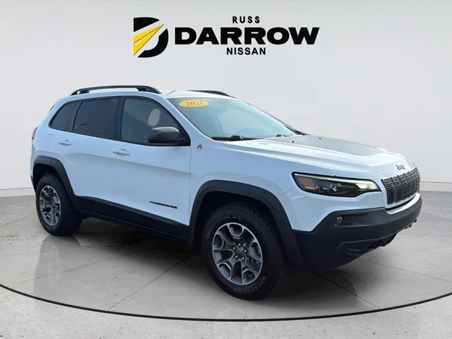 Used 2021 White Jeep Trailhawk image 7