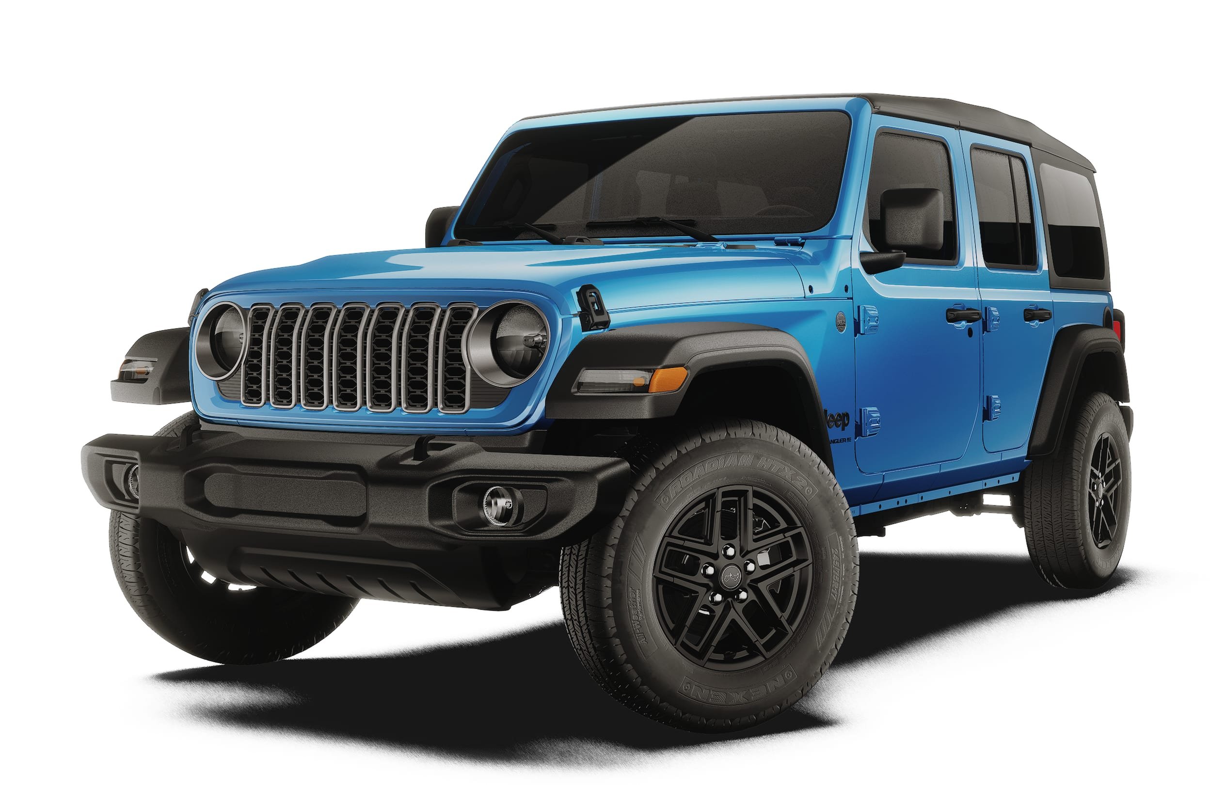 New 2027 Hydro Blue Pearl-Coat Paint Jeep Sport image 13