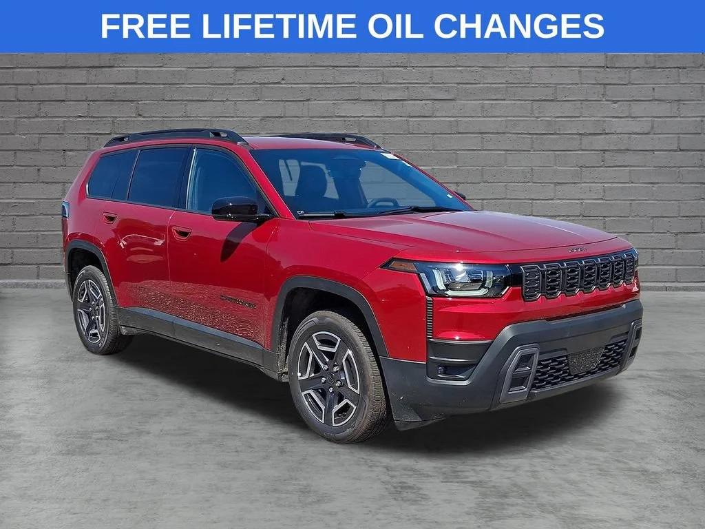 New 2026 Red Hot Pearlcoat Jeep Limited image 1