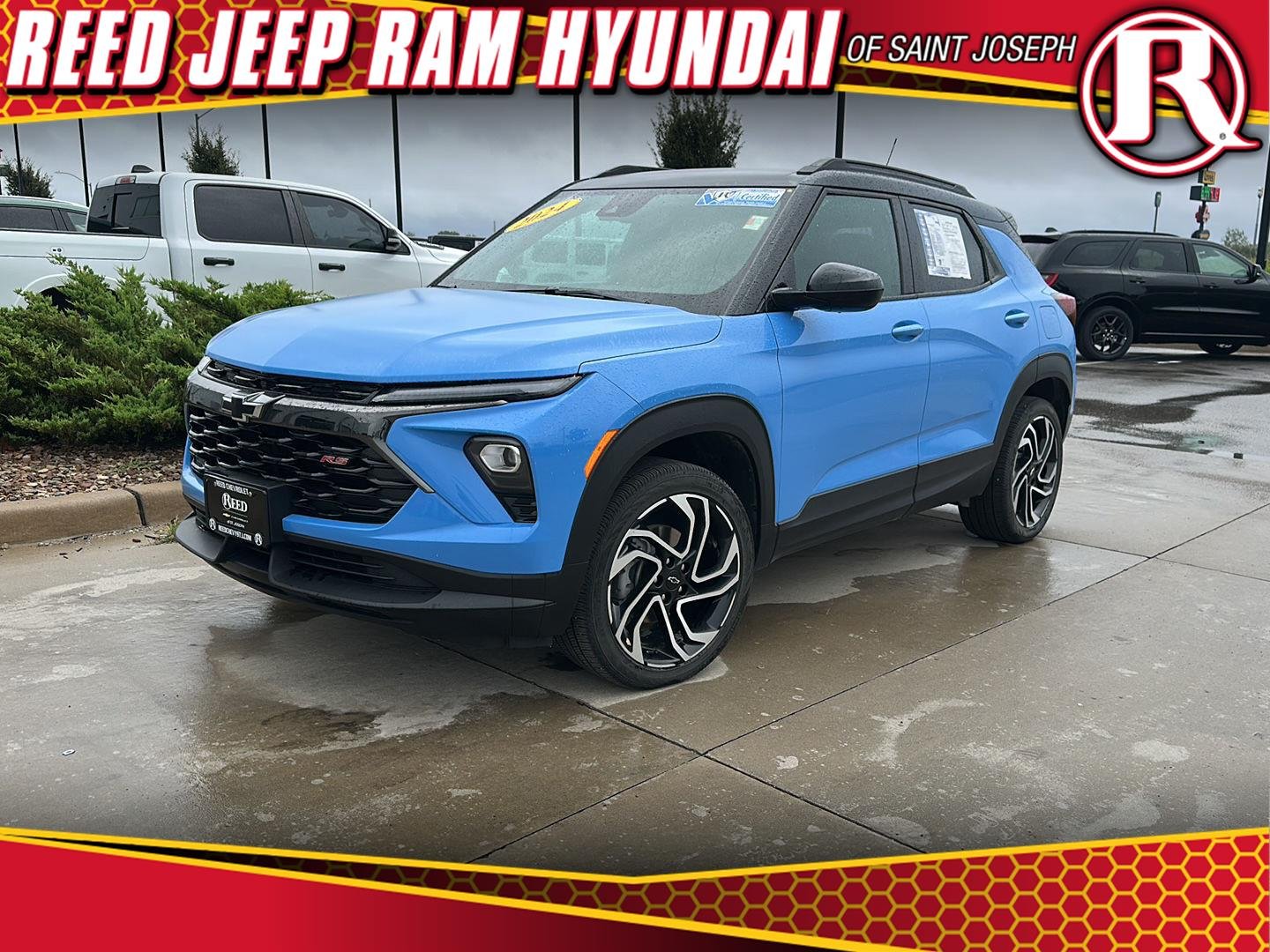 Used 2024 Fountain Blue Chevrolet RS image 1