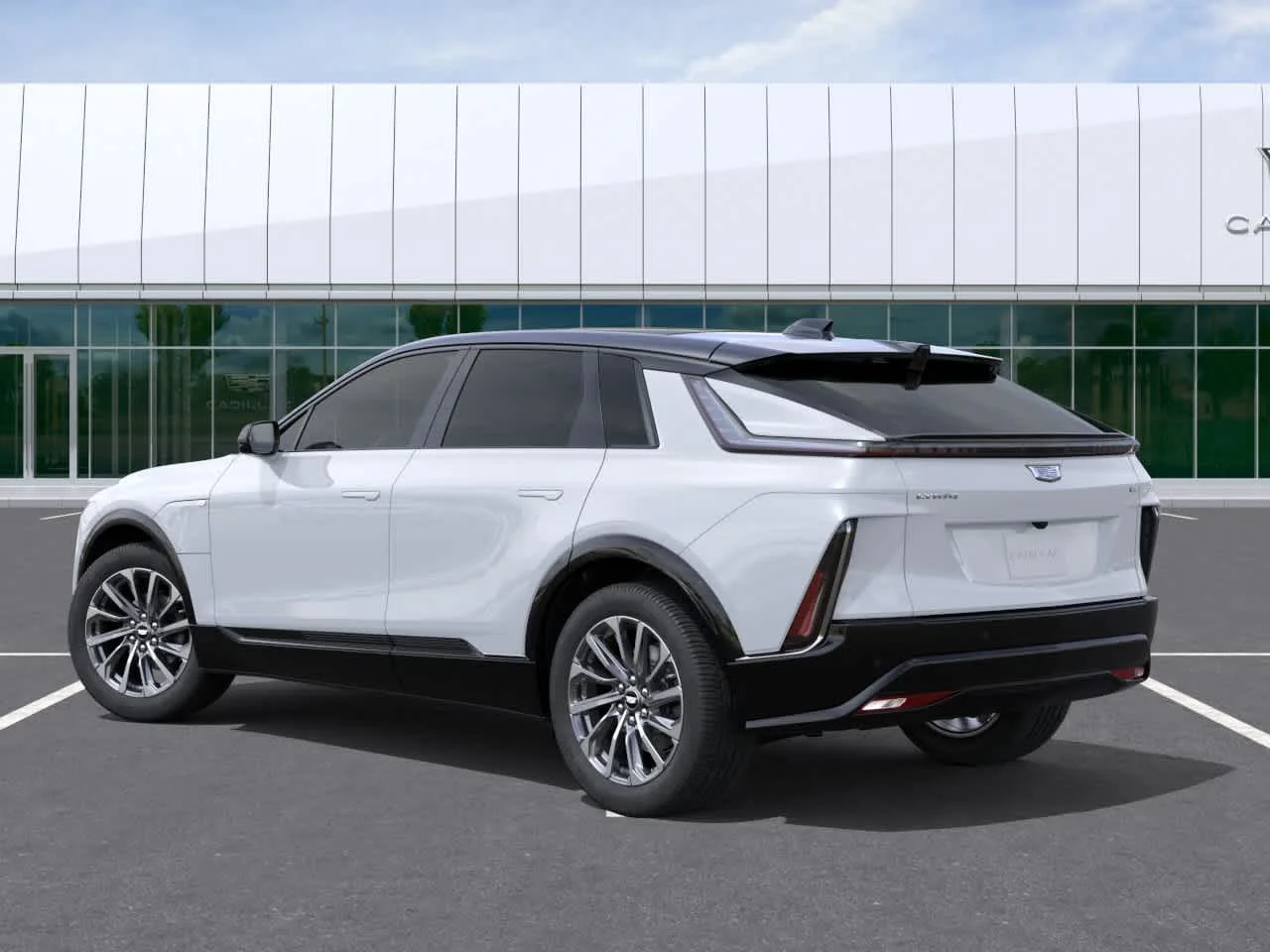 New 2027 Vibrant White Tricoat Cadillac Sport image 3