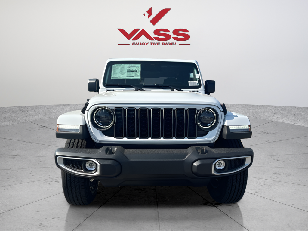 New 2026 Bright White Clear-Coat Exterior Paint Jeep Sahara image 8