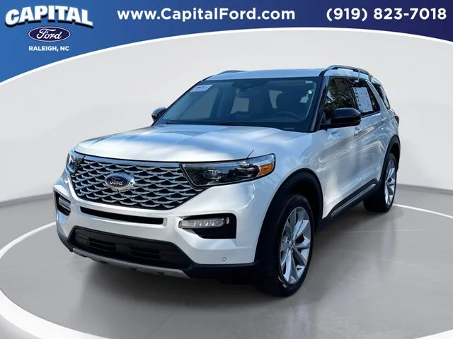 Used 2024 White Ford Platinum image 1