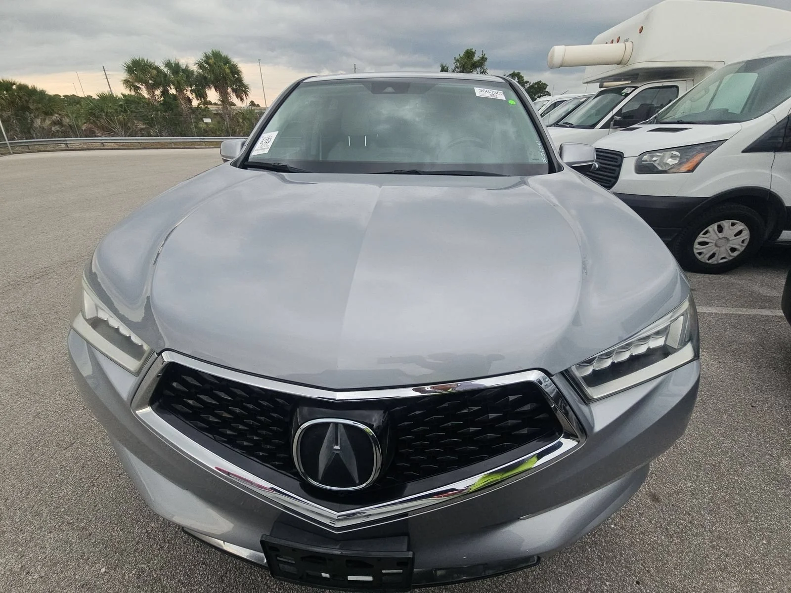 Used 2020 Lunar Silver Metallic Acura 3.5L image 2