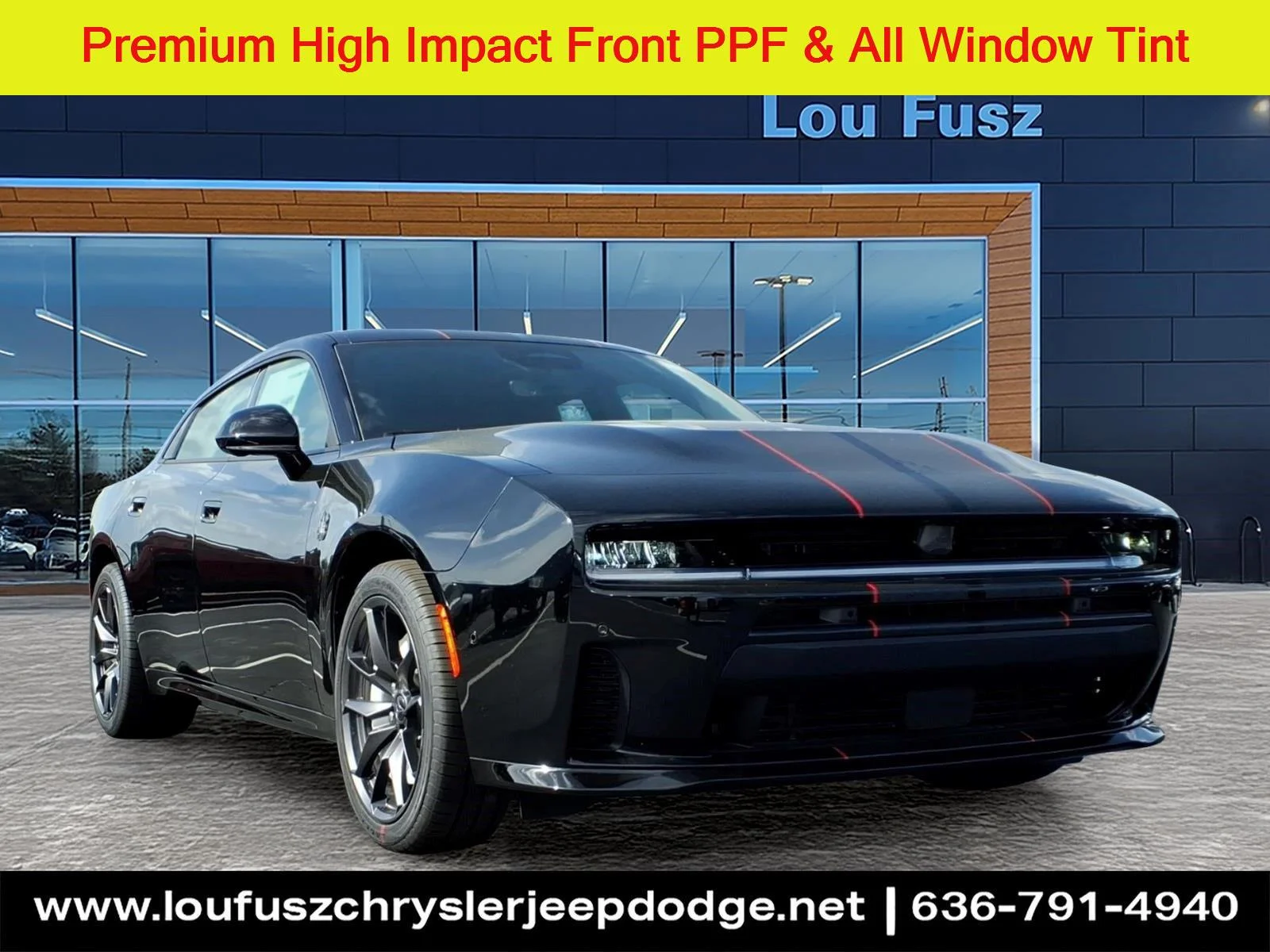 New 2026 Diamond Black Crystal Pearlcoat Dodge Scat Pack Plus image 1