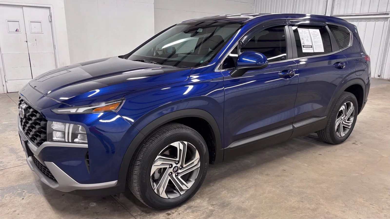 Certified Used 2023 Blue Hyundai SE image 3