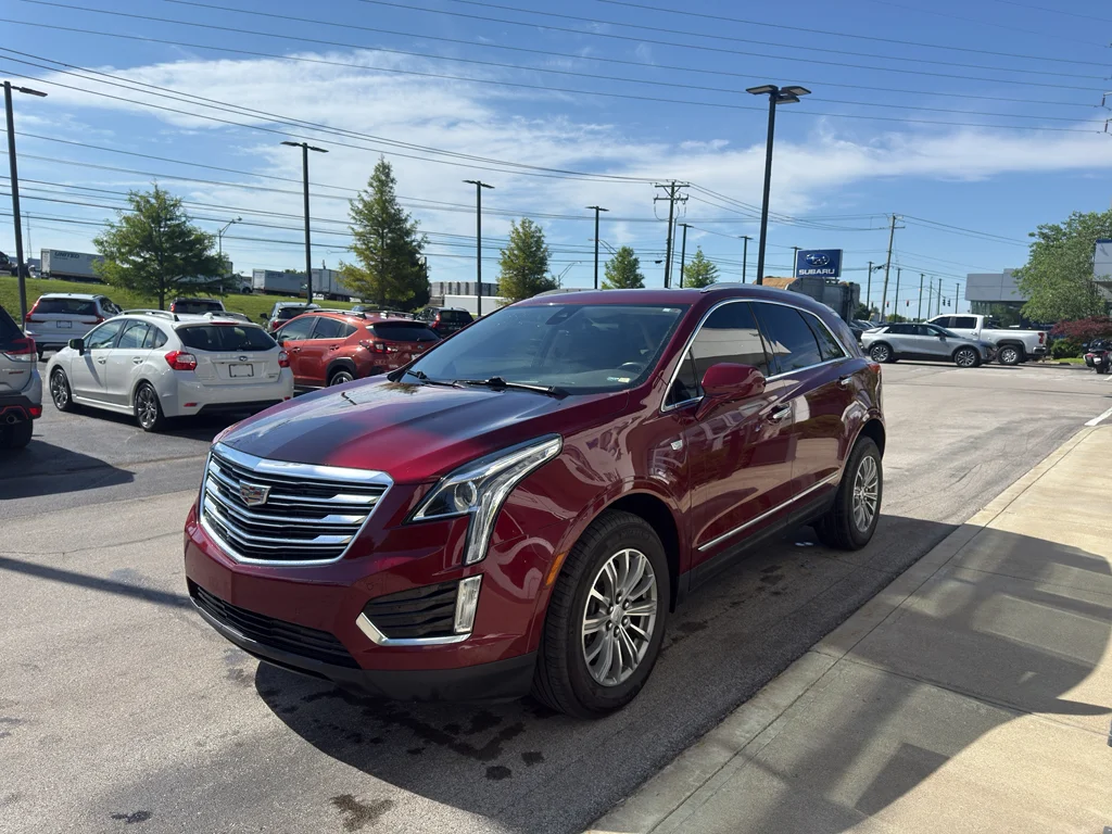 Used 2017 Red Passion Tintcoat Cadillac Luxury AWD image 7