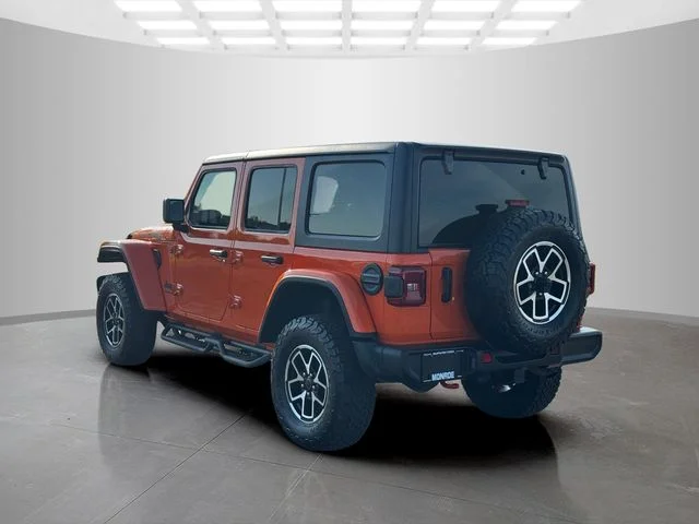 Certified Used 2025 Orange Jeep Rubicon image 5