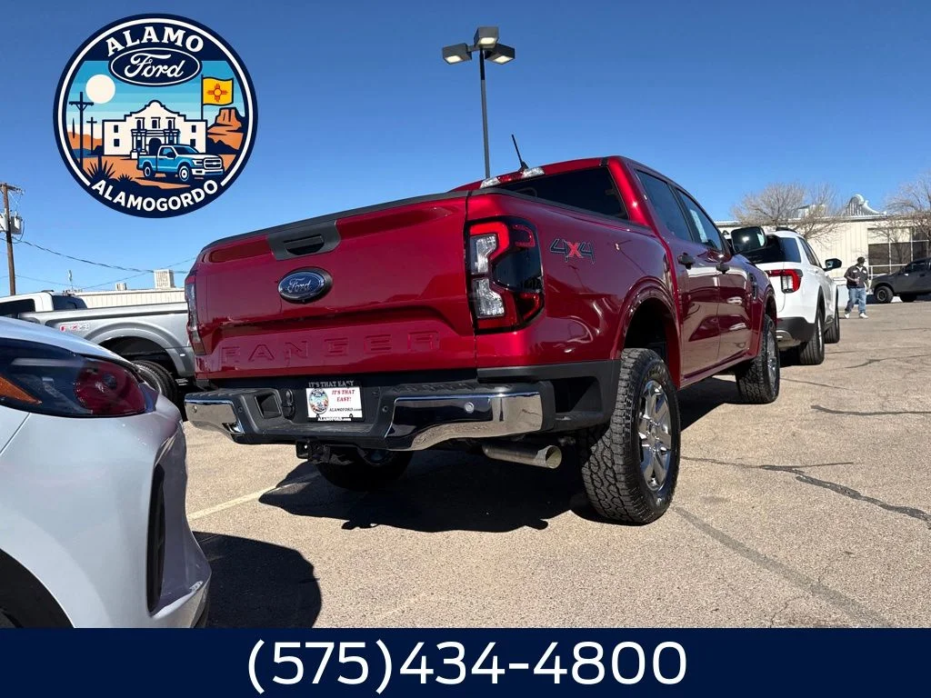 New 2025 Ruby Red Metallic Tinted Clearcoat Ford XLT image 13