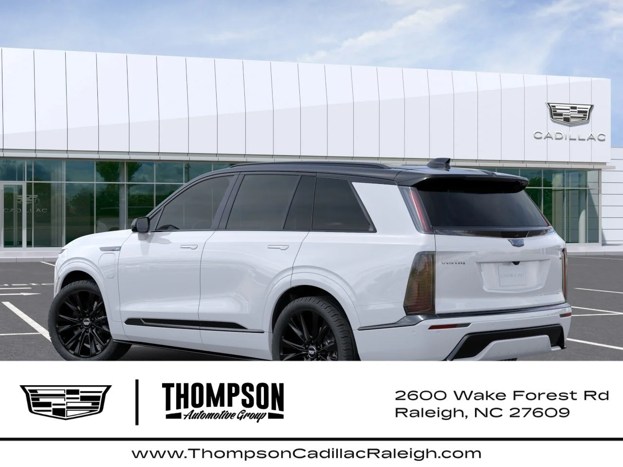 New 2027 Vibrant White Tricoat Cadillac Platinum image 3