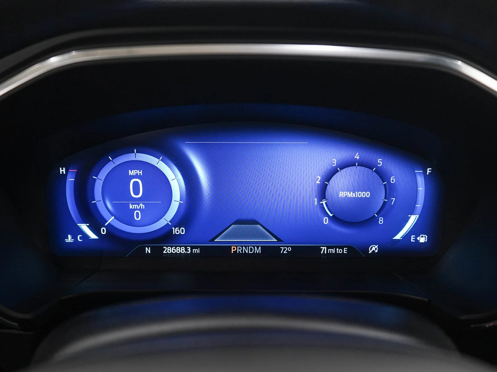 Used 2020 Blue Ford Titanium image 24