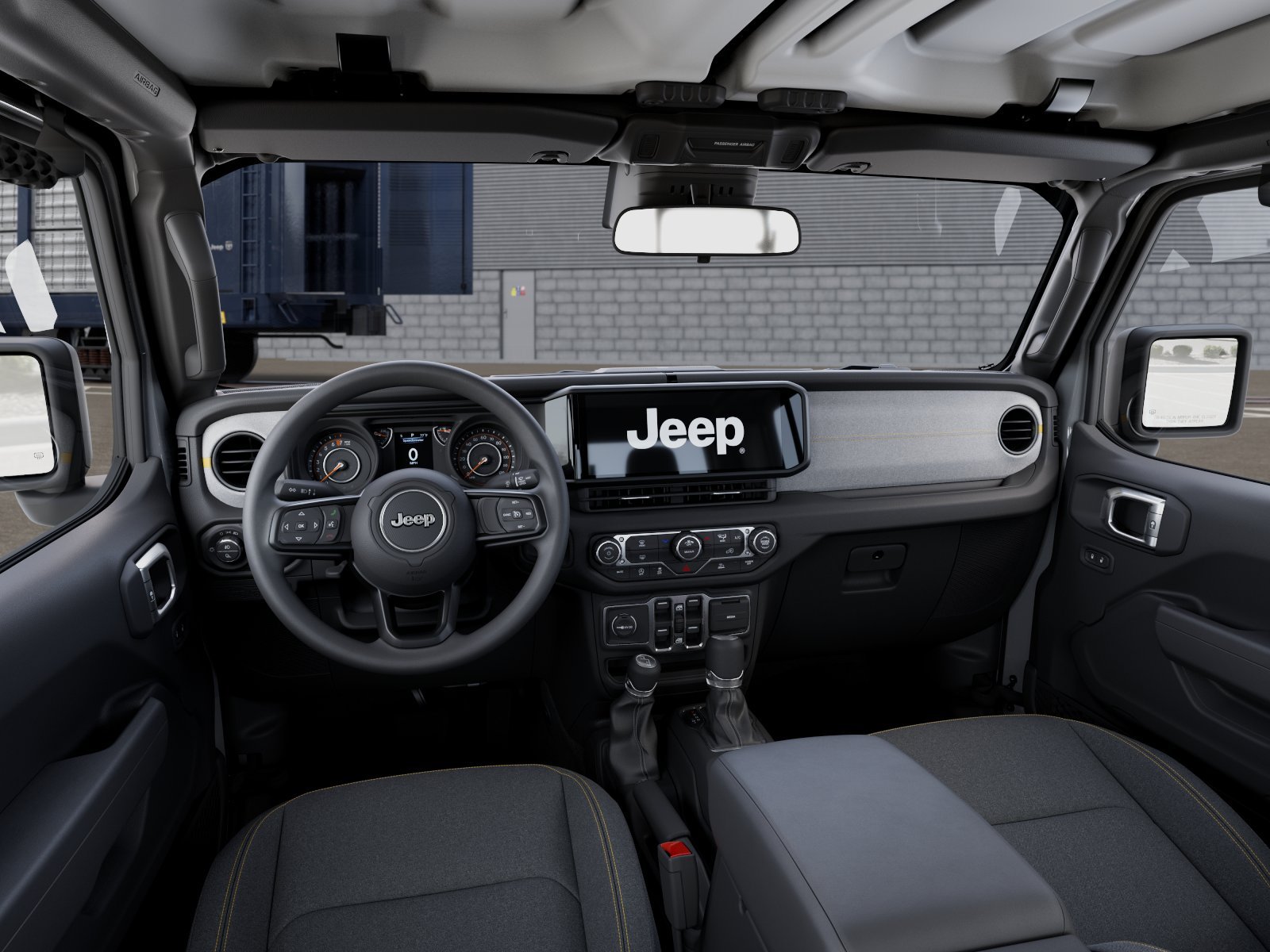 New 2026 Bright White Clear-Coat Exterior Paint Jeep Sport image 8