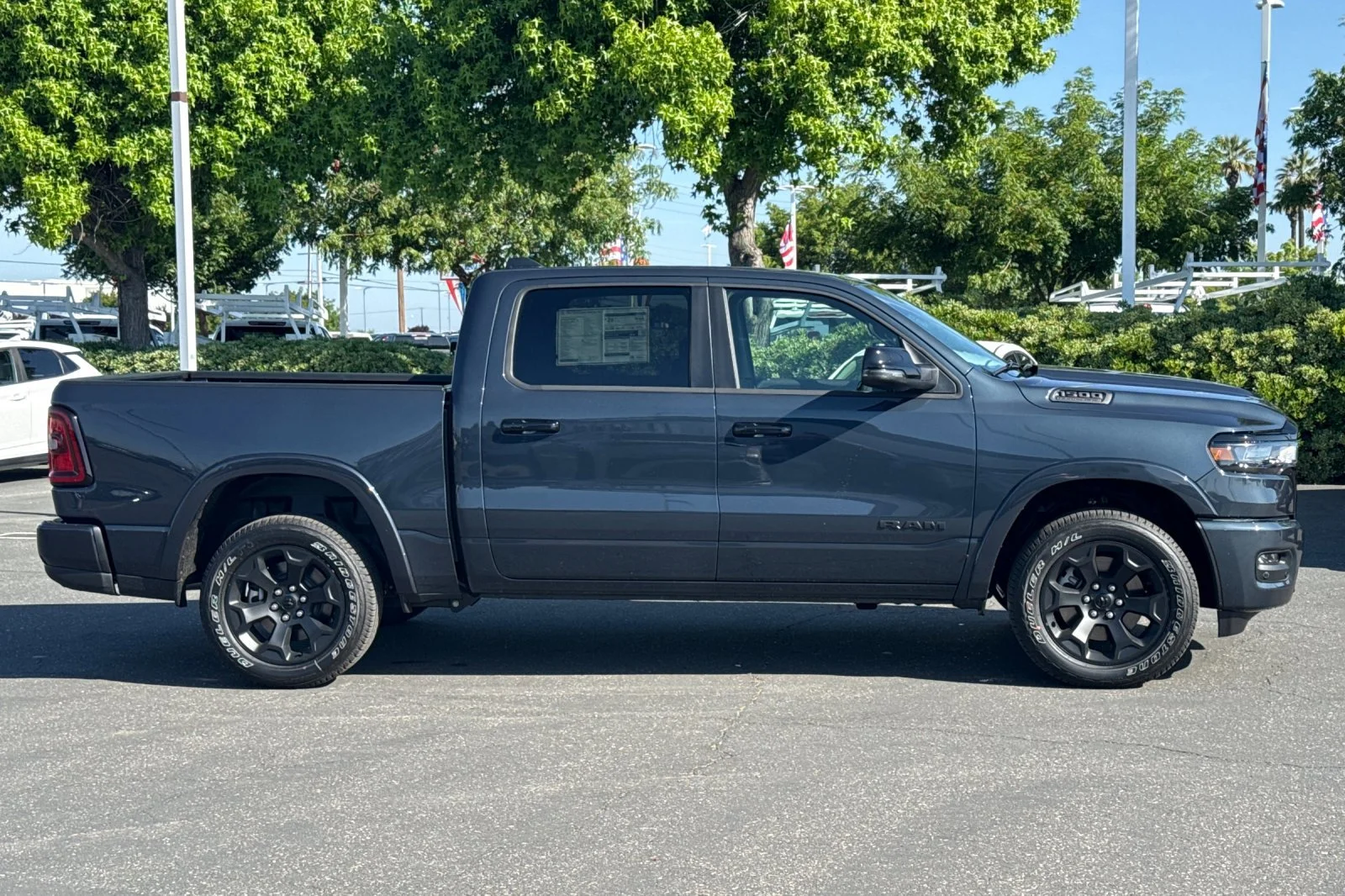 New 2026 Forged Blue Metallic Exterior Paint RAM Big Horn image 3