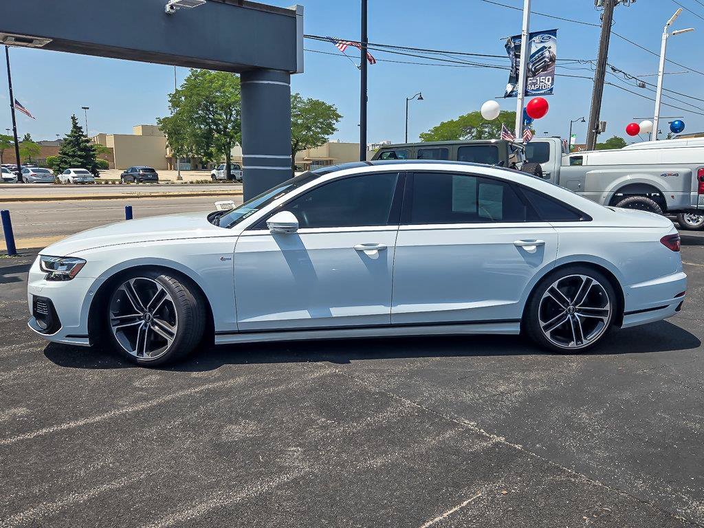 Used 2025 Glacier White Metallic Audi L 55 image 6