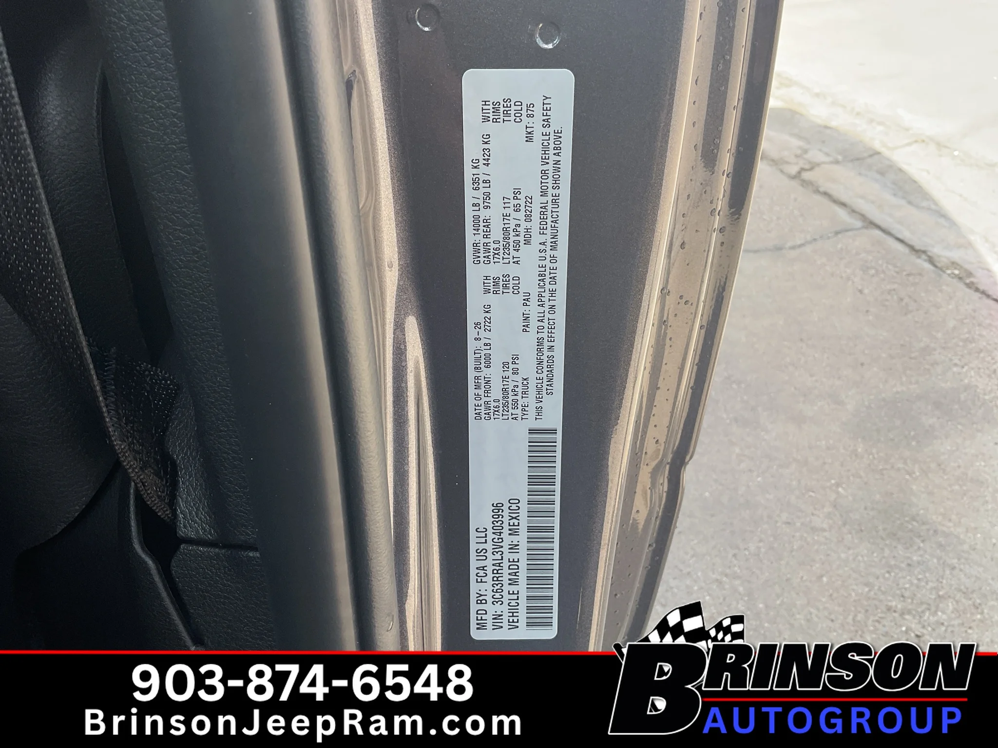 New 2027 Granite Crystal Metallic Clearcoat Ram Tradesman image 15