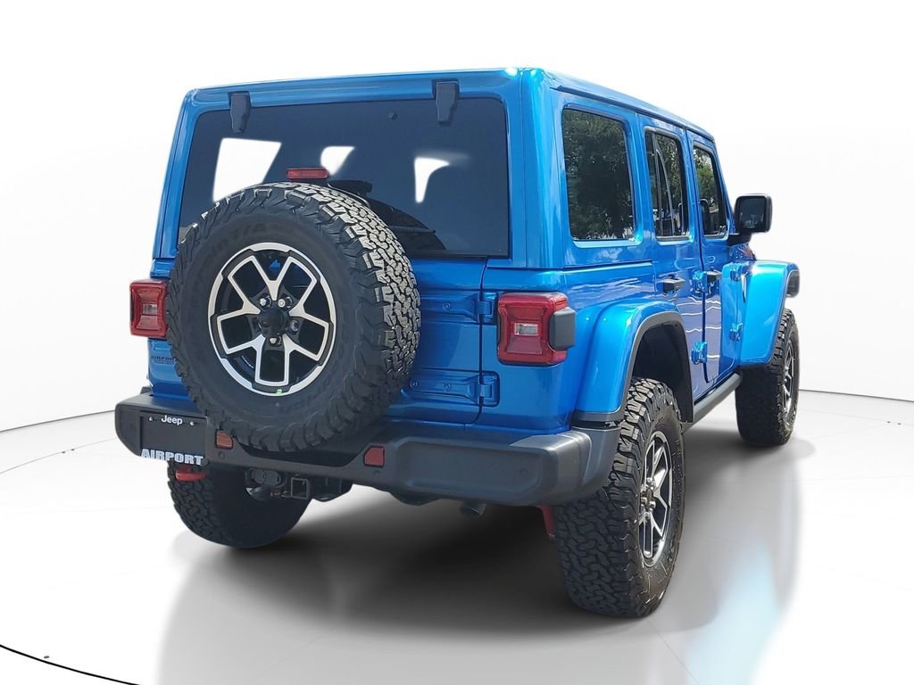 New 2026 Hydro Blue Pearl-Coat Exterior Paint Jeep Rubicon image 3
