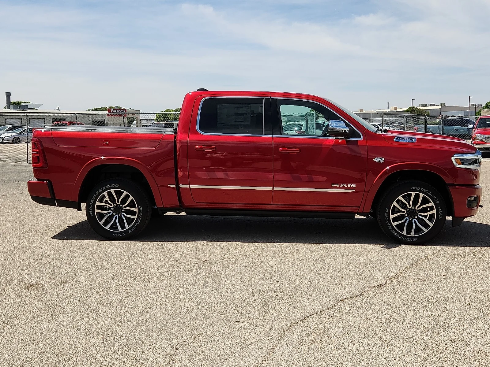 New 2026 Molten Red Pearl-Coat  Paint Ram LIMITED CREW CAB 4X4 5