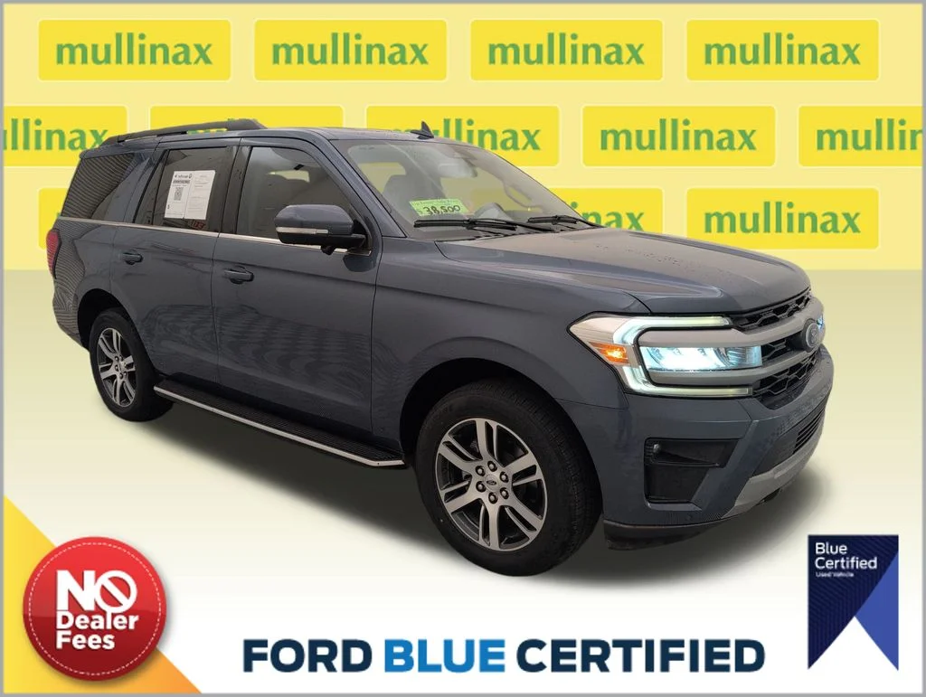 Certified Used 2023 Blue Ford XLT image 1