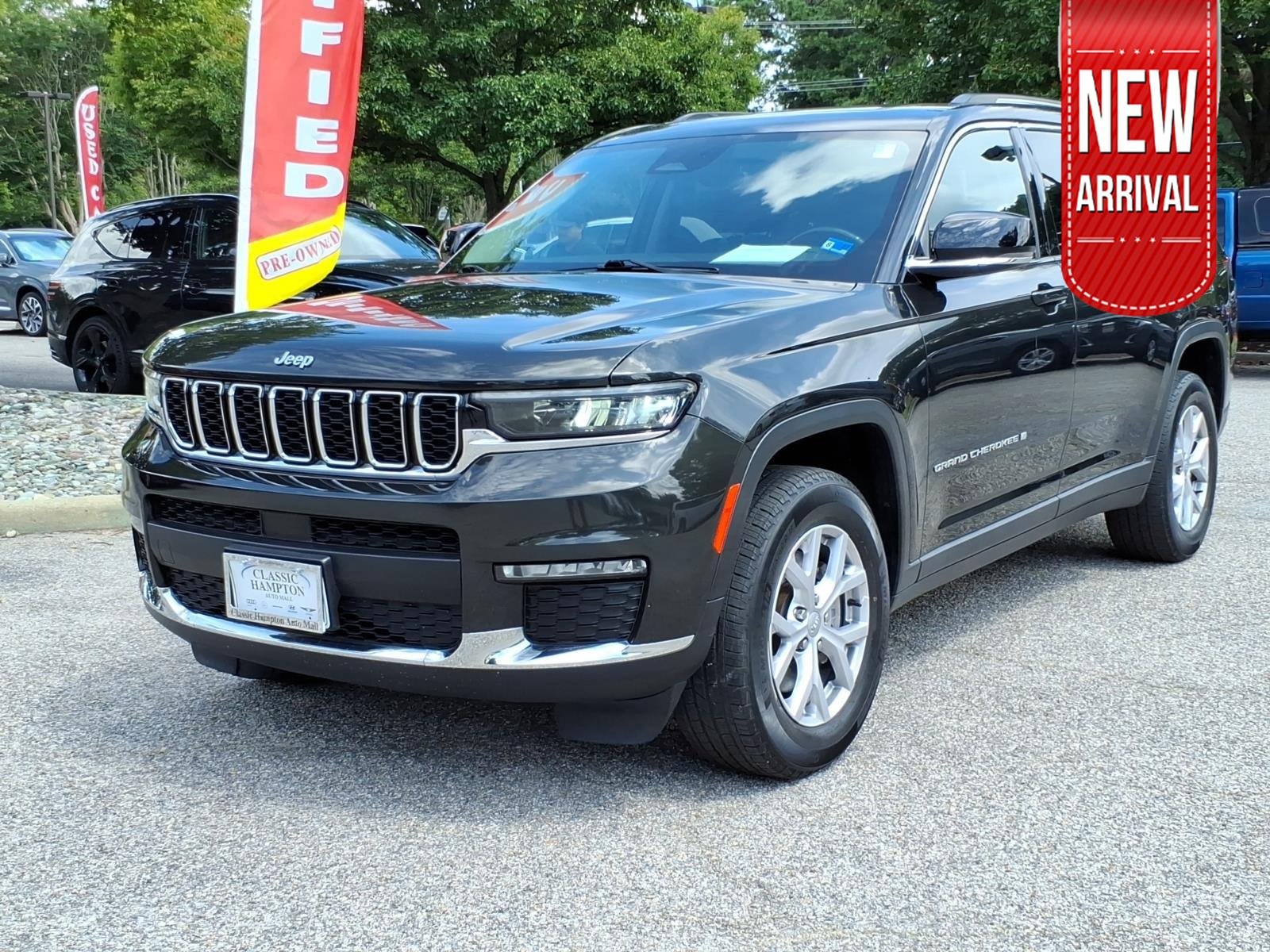 Used 2021 Rocky Mountain Pearlcoat Jeep Limited image 1