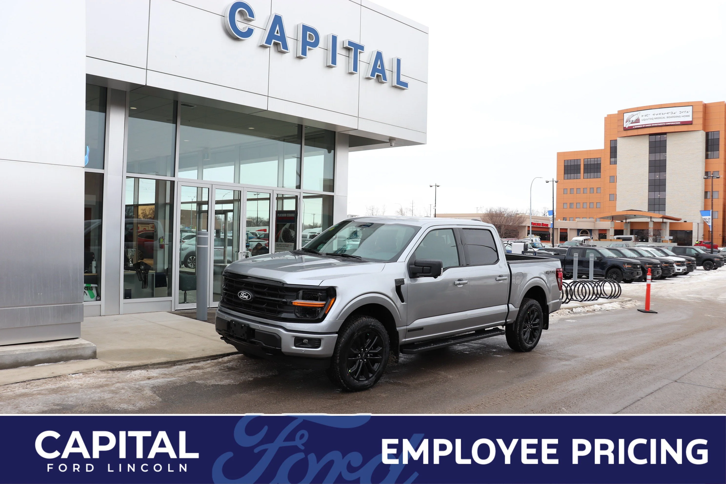 New 2026 Agate Black Metallic Ford XLT image 1