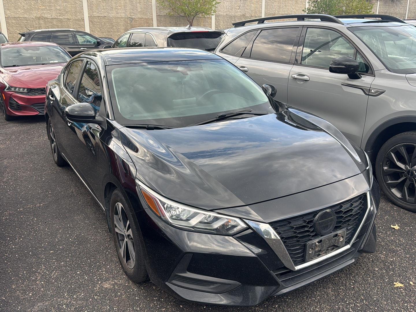 Used 2022 Super Black Nissan SV image 9