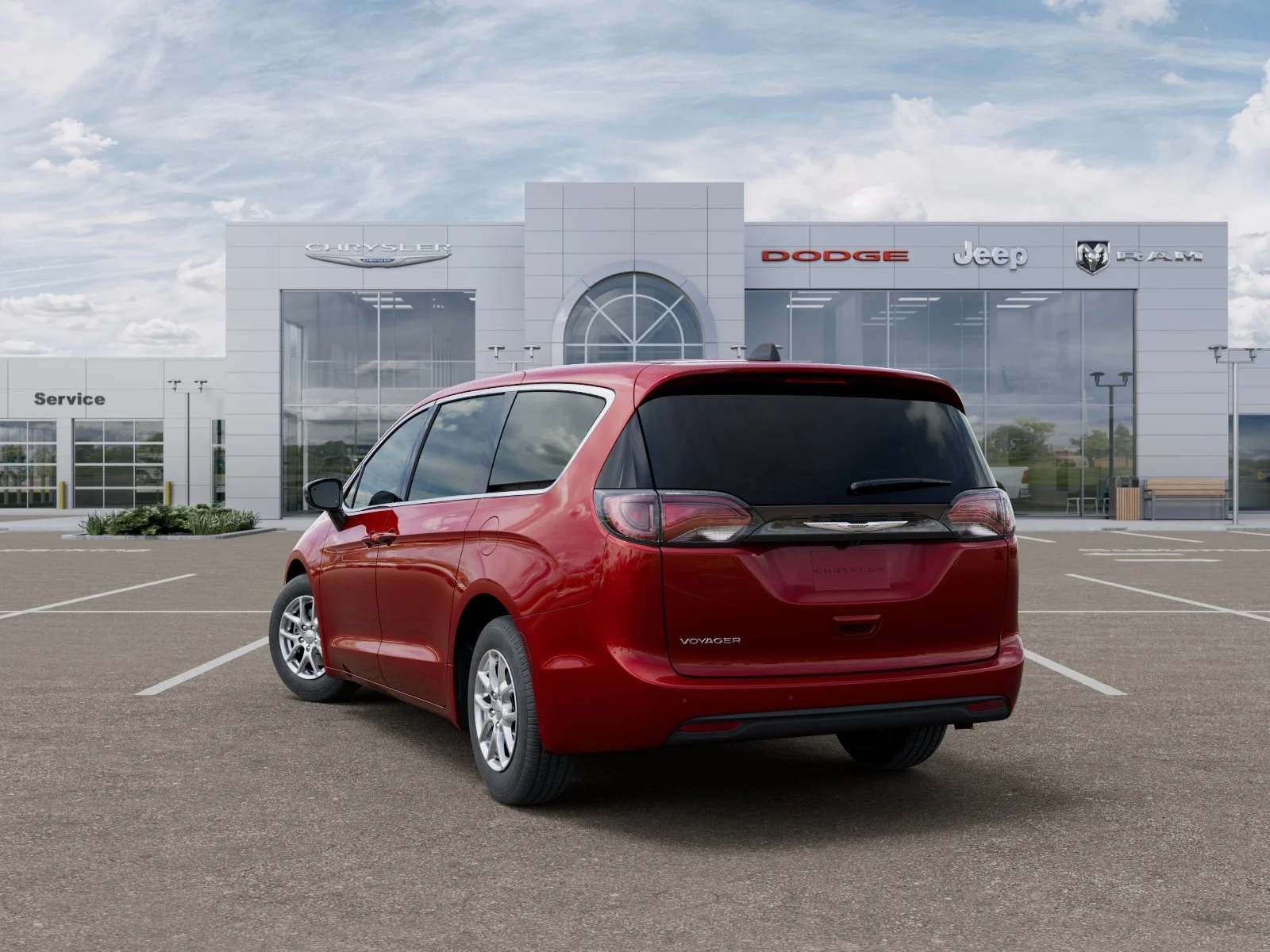 New 2026 Red Hot Pearl-Coat Exterior Paint Chrysler LX image 33