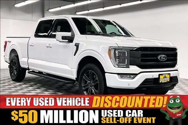 Used 2022 Oxford White Ford Lariat image 1