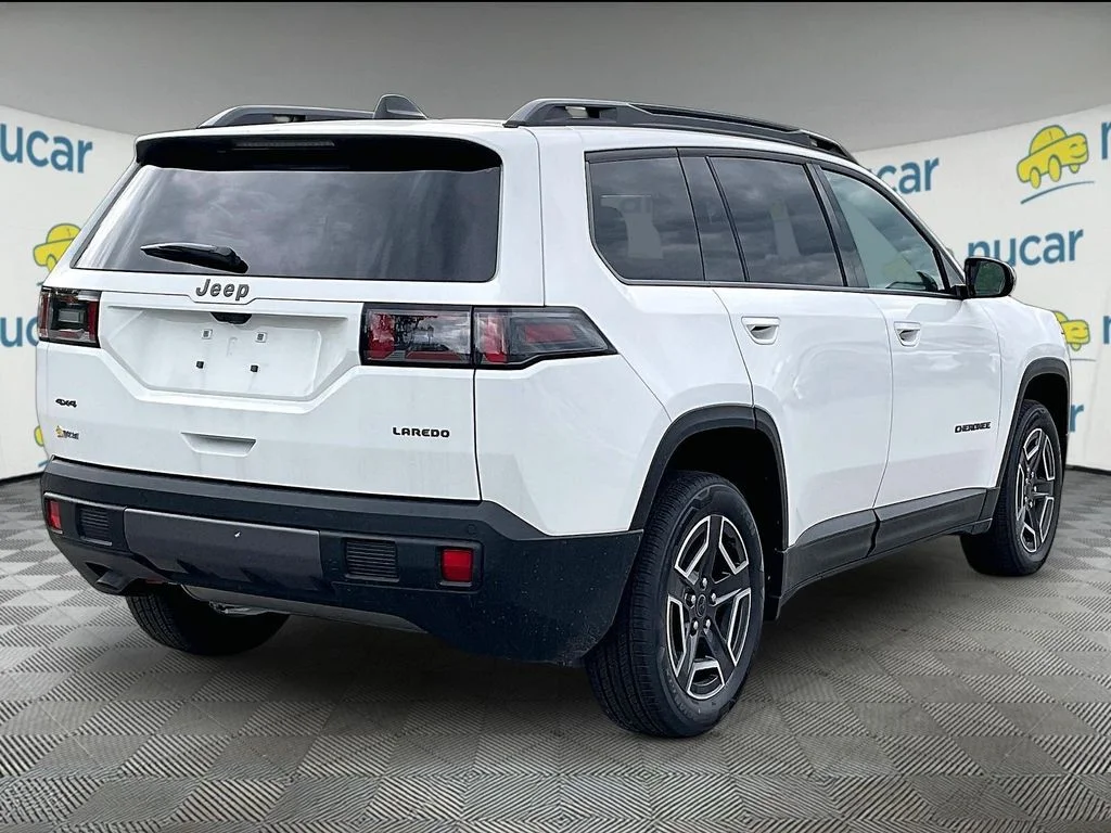 New 2026 Bright White Clearcoat Jeep Laredo image 7