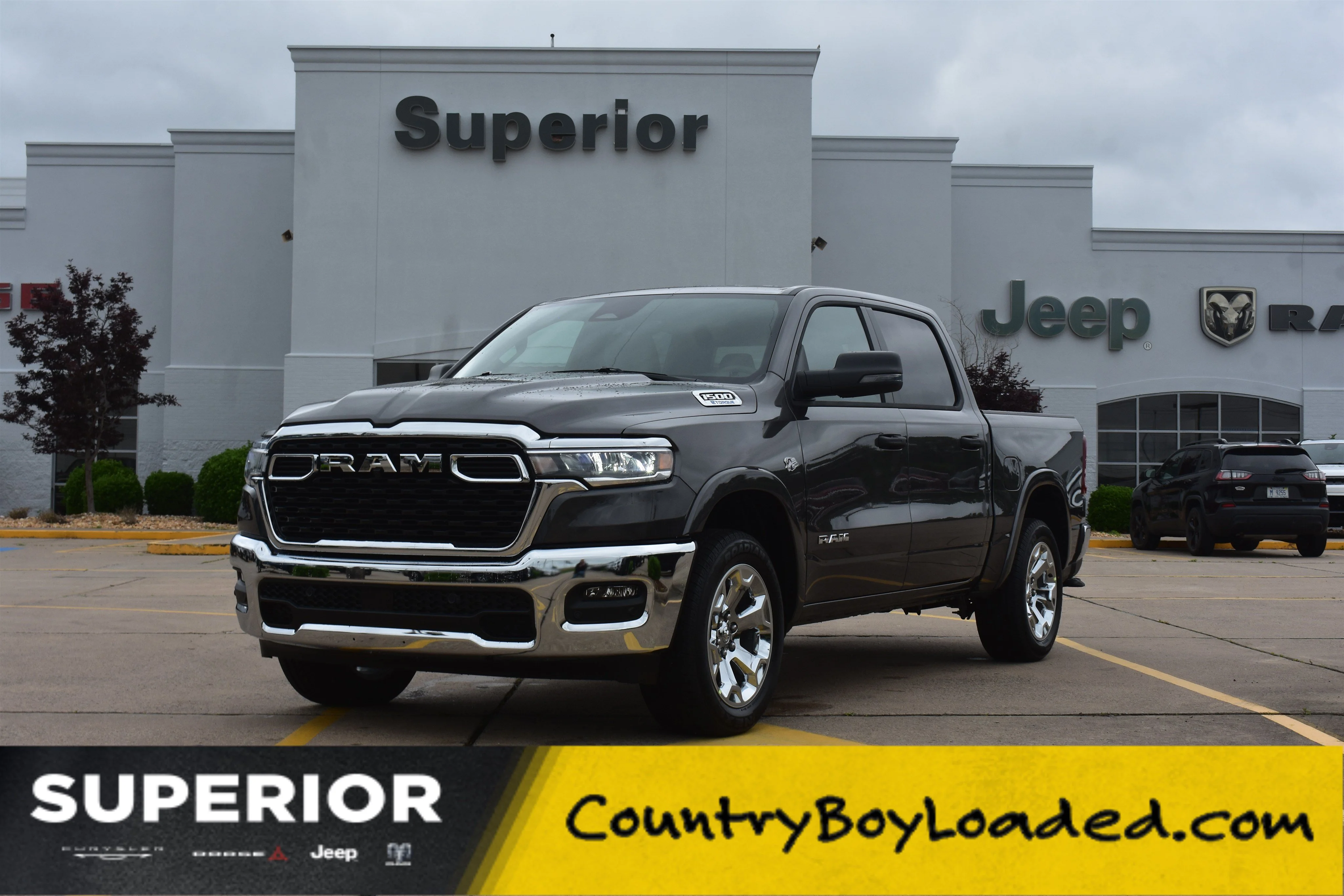 New 2026 Granite Crystal Metallic Clearcoat Ram Big Horn image 1