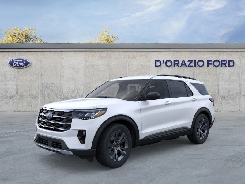 Star White Metallic Tri-Coat 2026 Ford Explorer Active AWD SUV / Crossover All-Wheel Drive