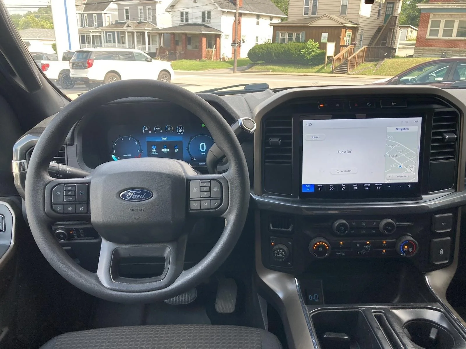 Used 2024 Light Blue Clearcoat Metallic Ford STX image 6
