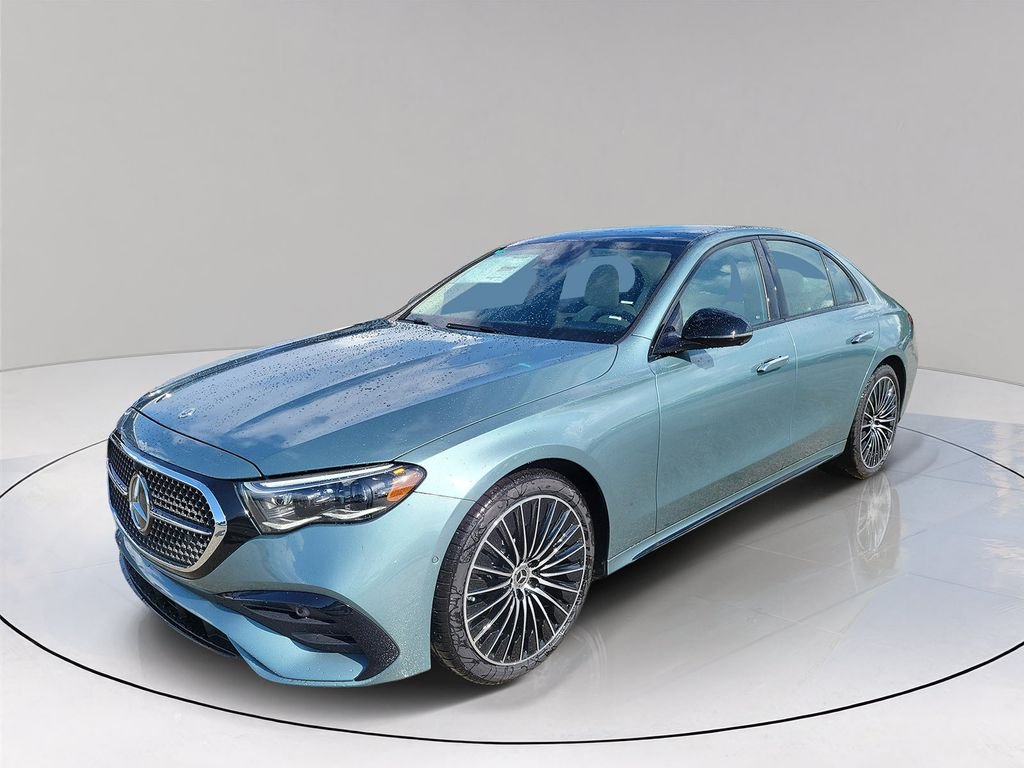 New 2026 Verde Silver Metallic Mercedes-Benz E 350 image 3