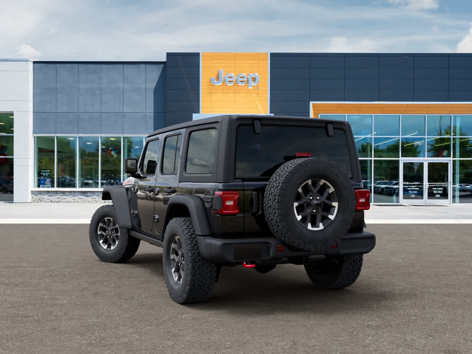New 2026 Black Clearcoat Jeep Rubicon image 3