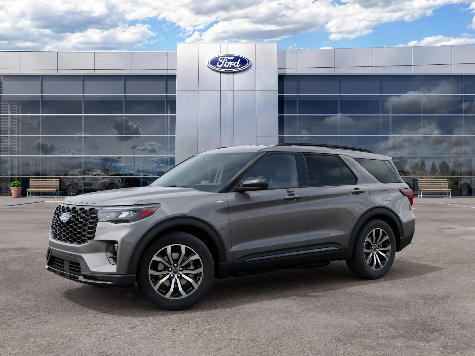 New 2027 Carbonized Gray Metallic Ford ST-Line image 14