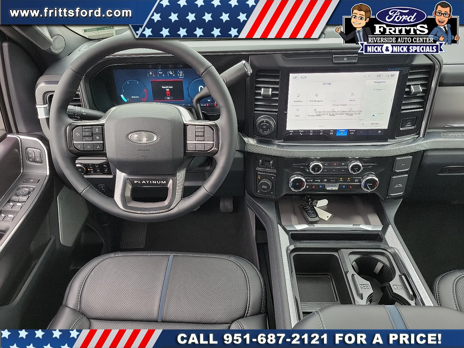 New 2026 Agate Black Metallic Ford F-250® Platinum® image 4