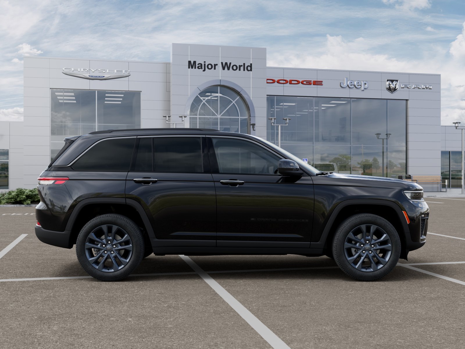 New 2026 Diamond Black Crystal Pearlcoat Jeep 85th Anniversary Edition image 61