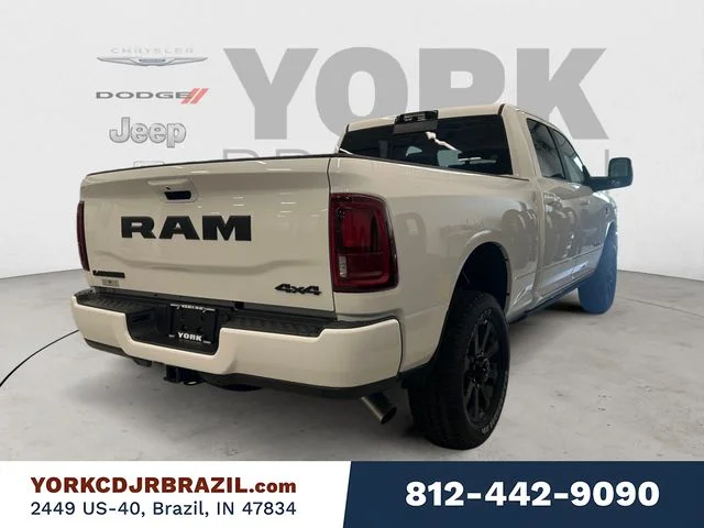 New 2026 Bright White Clear-Coat Exterior Paint RAM Laramie image 5