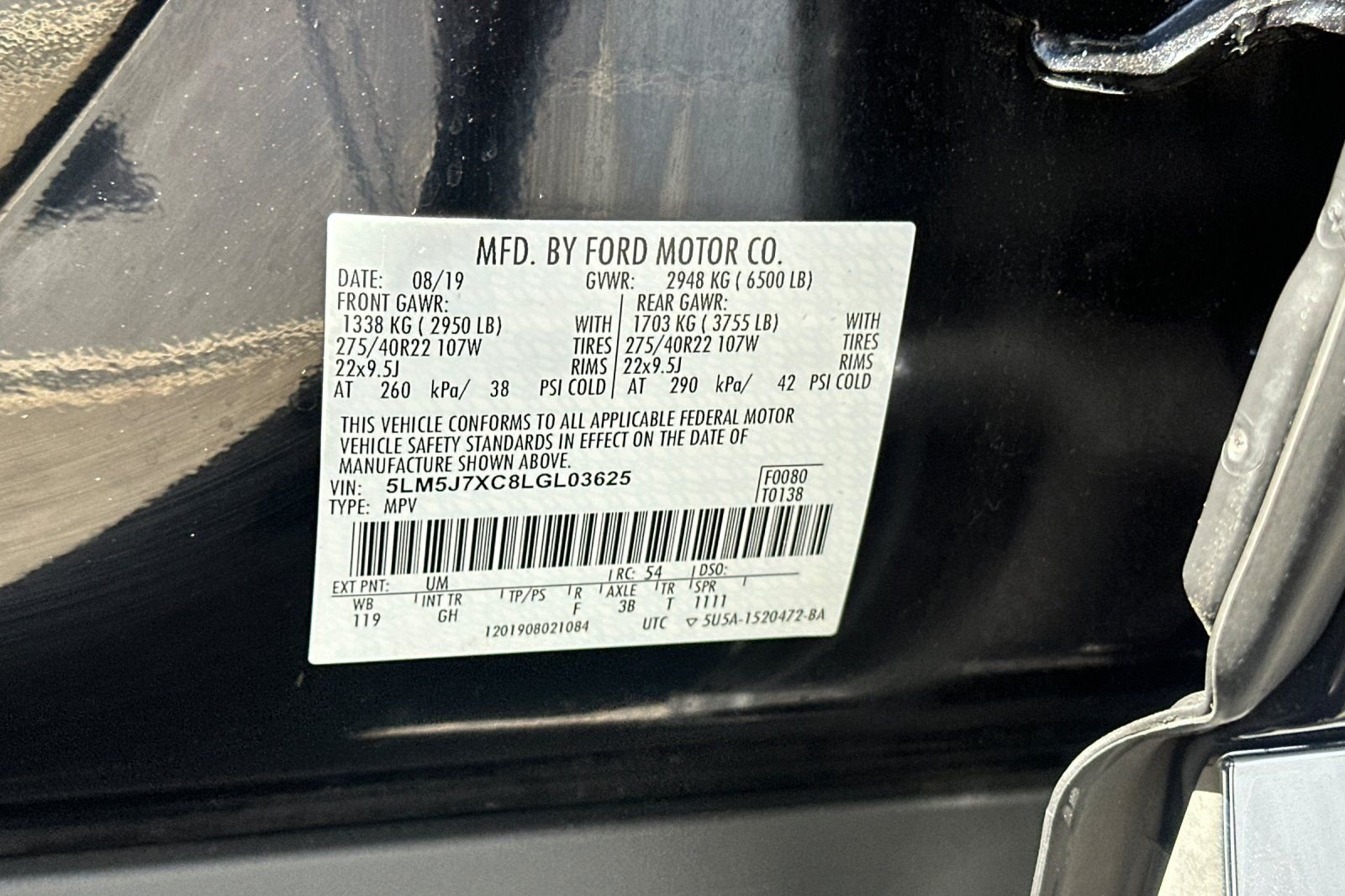 Used 2020 Black Lincoln Reserve image 36