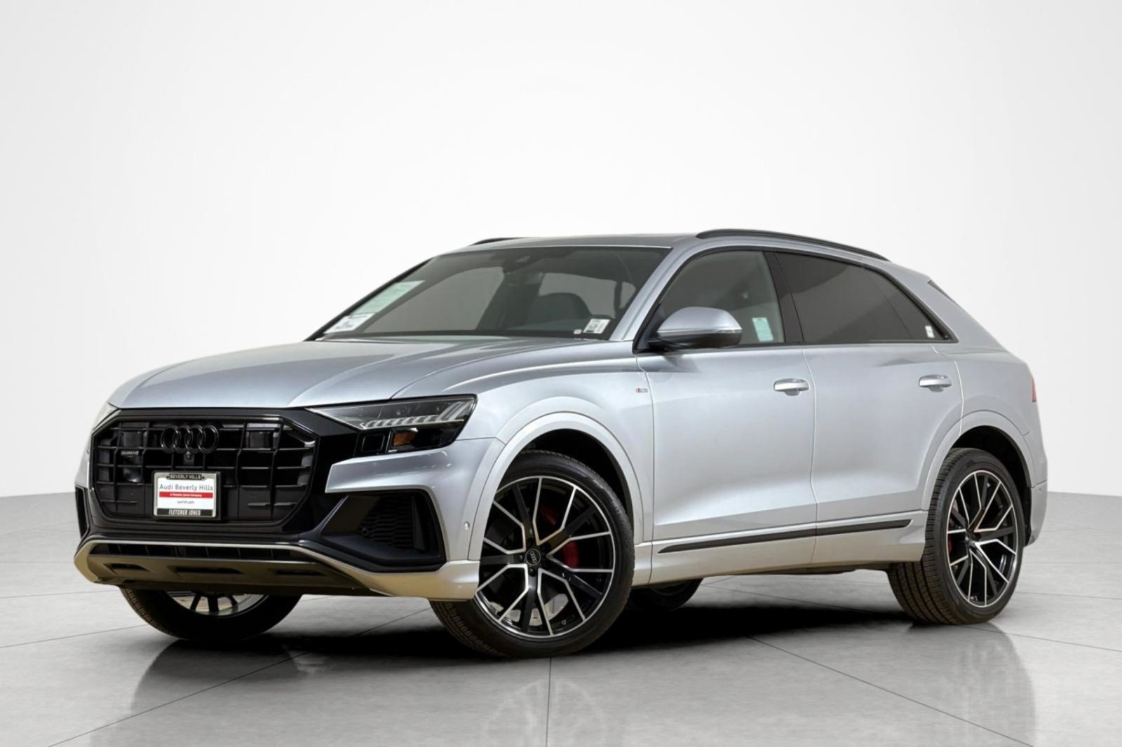 Used 2022 Florett Silver Metallic Audi Premium Plus 55 TFSI quattro image 1