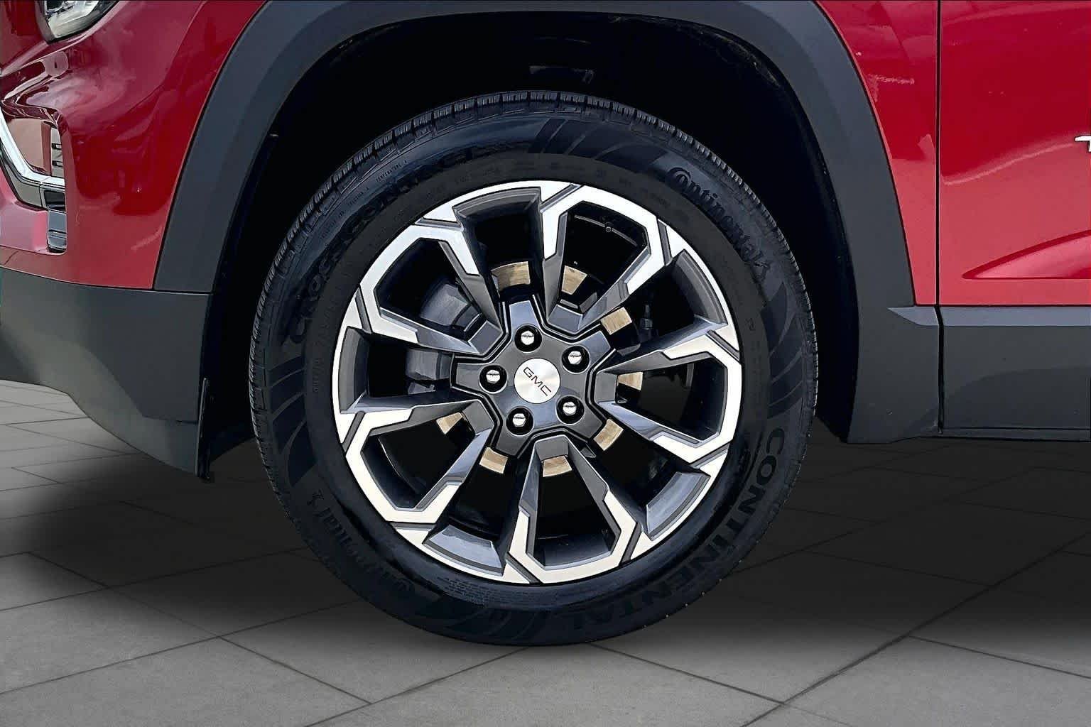 Used 2026 Volcanic Red Tintcoat GMC FWD Elevation image 11