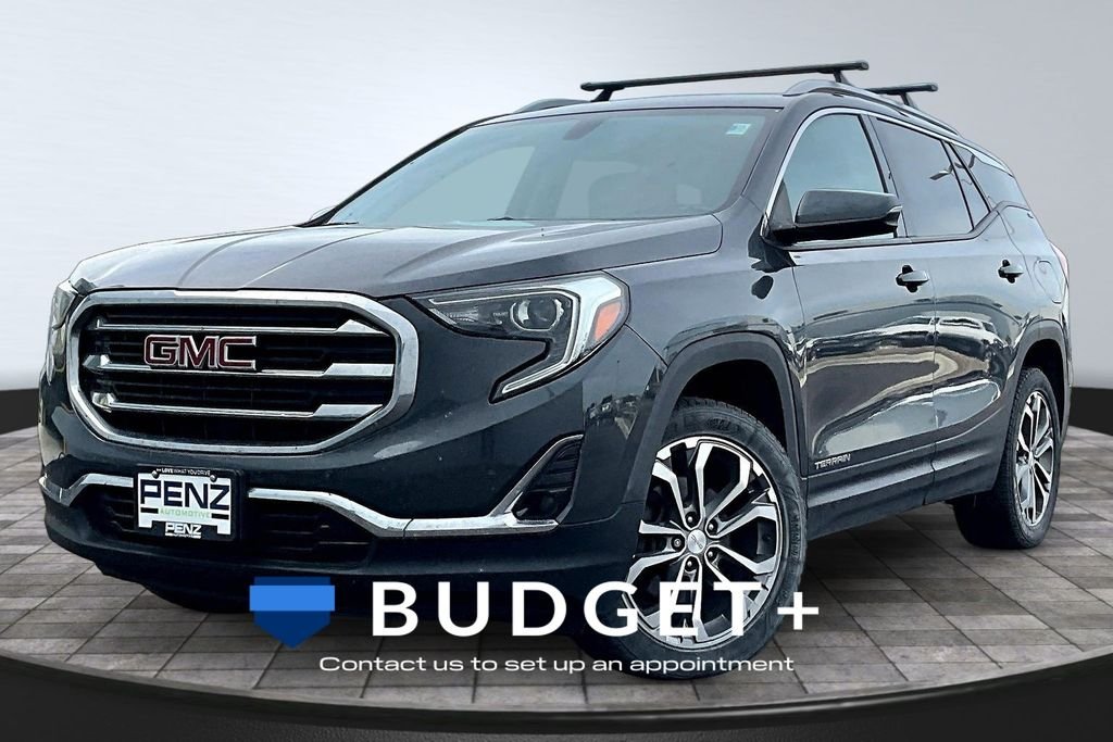 Used 2018 Gray GMC SLT image 1
